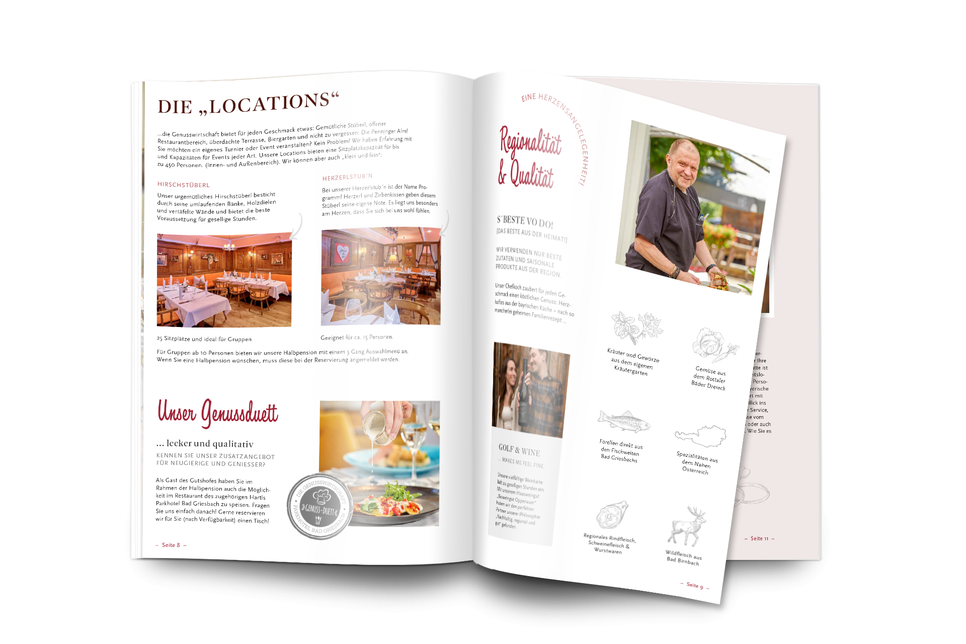 PDF Dokument für den Hotelprospekt